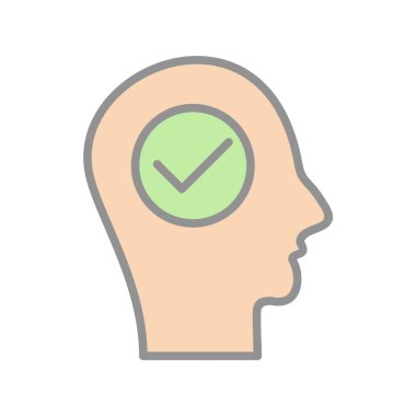 Kene Doldurulmuş Işık Vektörü Simgesi Tasarımı