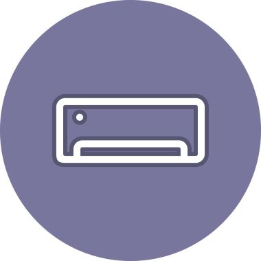 AC Satır Çemberi Vektör Simgesi Tasarımı