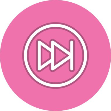 Hızlı Satır Çemberi Vektör Simgesi Tasarımı