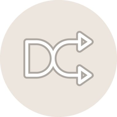 Hız Çizgisi Çemberi Vektör Simgesi Tasarımı