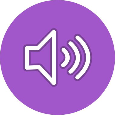 Yüksek Satır Çemberi Vektör Simgesi Tasarımı