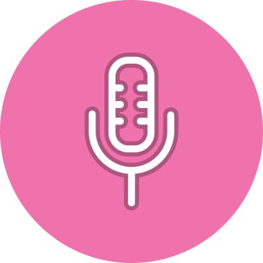 Satır Çemberi Vektör Simgesi Tasarımı