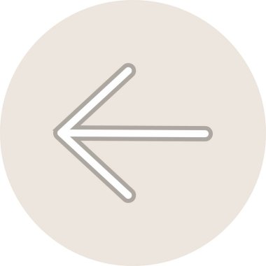 Sol Satır Çemberi Vektör Simgesi Tasarımı