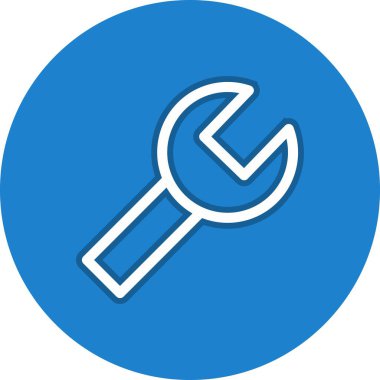 Araç Satırı Çember Vektör Simgesi Tasarımı