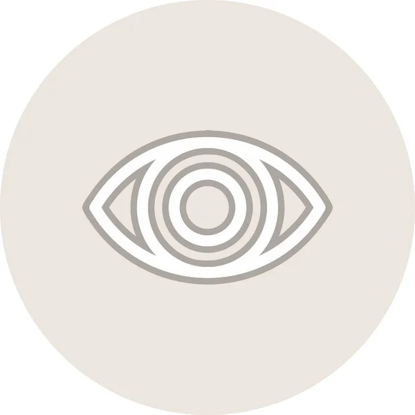 眼线矢量图标设计 — 图库矢量图片