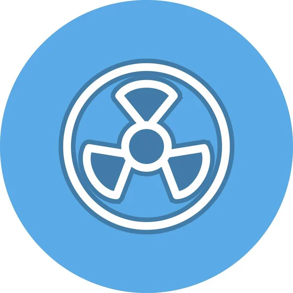 Danger Line Circle Vector Icon Desig — Stock Vector