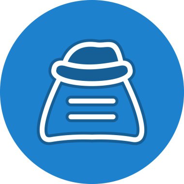  Şeker Hattı Çemberi Vektör Simgesi Tasarımı