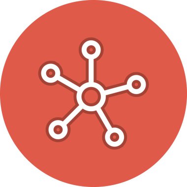 Gamepad Satır Çemberi Vektör Simgesi Tasarımı