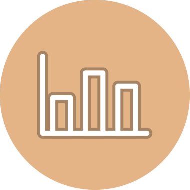 Grafik Çizgisi Çember Vektör Simgesi Tasarımı