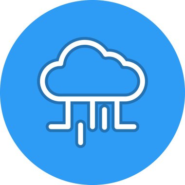 Organize Satır Çemberi Vektör Simgesi Tasarımı