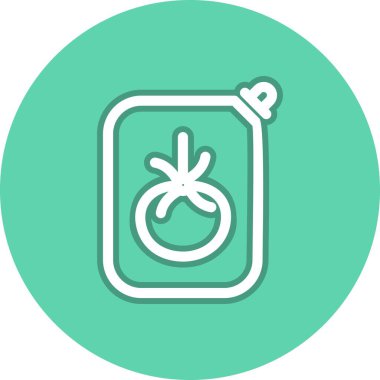 Sos Çizgisi Çember Vektör Simgesi Tasarımı