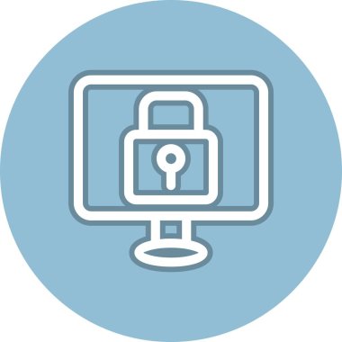 Satır Çemberi Vektör Simgesi Tasarımı