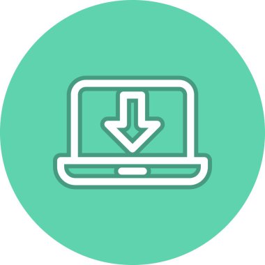 Satır Çemberi Vektör Simgesi Tasarımı İndir