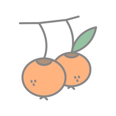 Berry Doldurulmuş Işık Vektörü Simgesi Tasarımı