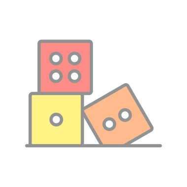 Etkinlik Doldurulmuş Işık Vektörü Simgesi Tasarımı