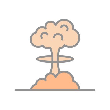 Teleskop Dolu Işık Vektörü Simgesi Tasarımı