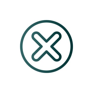 Geçiş Çizgisi Gradyan Vektör Simgesi Tasarımı