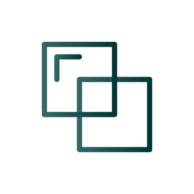 Satır Gradyan Vektör Simgesi Tasarımı Birleştir