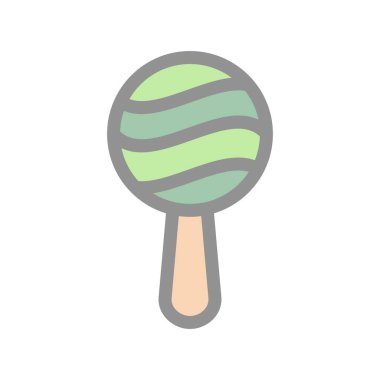 Maracas Işık Vektörü Simgesi Tasarımı