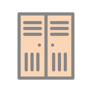 Doldurulmuş Doldurulmuş Işık Vektörü Simgesi Tasarımı