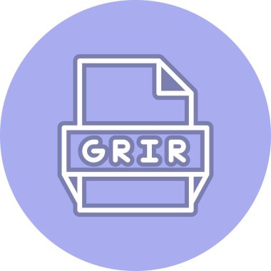 Grir Satır Çemberi Vektör Simgesi Tasarımı