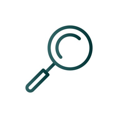 Arama Satırı Gradyan Vektör Simgesi Tasarımı