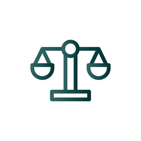 Κλίμακα Δικαιοσύνης Σχεδίαση Διανυσματικών Εικονιδίων Διαβάθμισης Γραμμών — Διανυσματικό Αρχείο