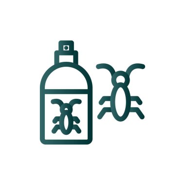 Hata Kovucu Satır Gradyan Vektör Simgesi Tasarımı