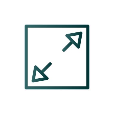 Satırı Uzaklaştır Gradyan Vektör Simgesi Tasarımı