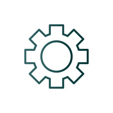 Satır Gradyan Vektör Simgesi Tasarımı Ayarlanıyor