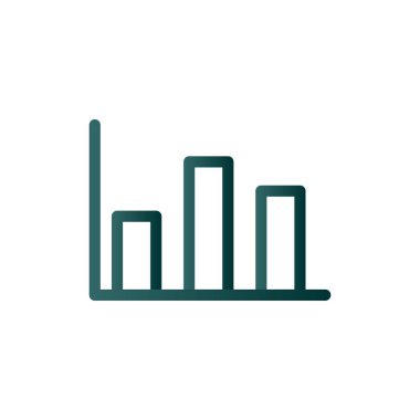 Grafik Çizgisi Grafiksel Vektör Simgesi Tasarımı