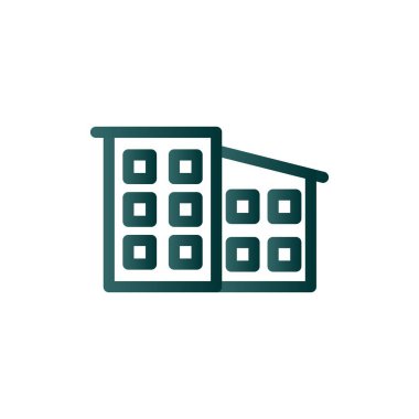 İnşa Satırı Gradyan Vektör Simgesi Tasarımı