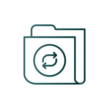 Dizin Satırı Gradyan Vektör Simgesi Tasarımı Yükleniyor