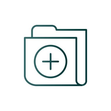 Dizin Satırı Gradyan Vektör Simgesi Tasarımı Oluştur