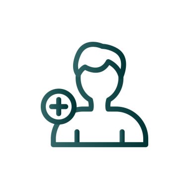 Arkadaş Satırı Çemberi Vektör Simgesi Tasarımı Ekle