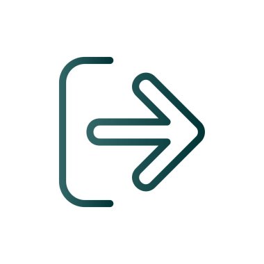 Satır Gradyan Vektör Simgesi Tasarımı Paylaş