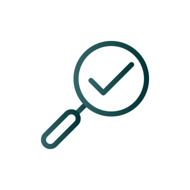 Kene Satırı Gradyan Vektör Simgesi Tasarımı