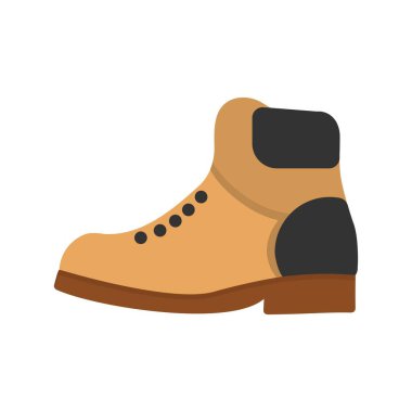 Timberland Düz Gradyan Vektör Simgesi Tasarımı