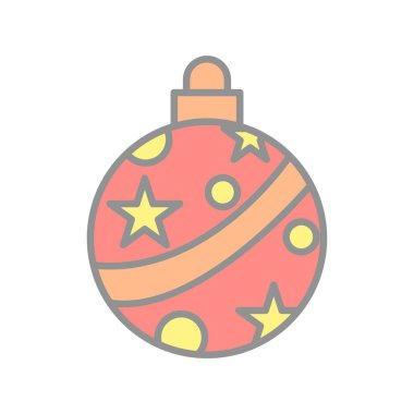 Dekorasyon Doldurulmuş Işık Vektörü Simgesi Tasarımı