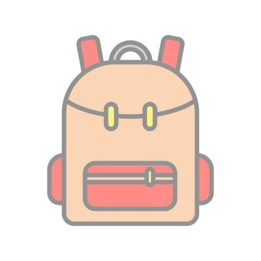 Poşet Doldurulmuş Işık Vektörü Simgesi Tasarımı