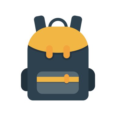 Torba Düz Işık Vektör Simgesi Tasarımı