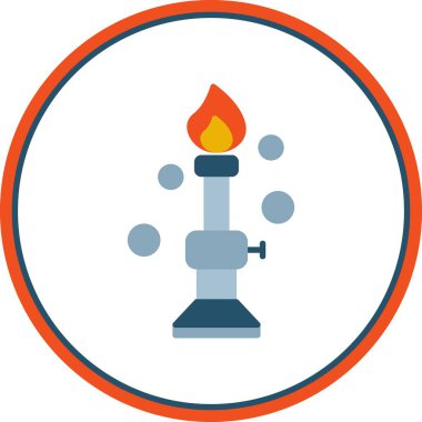 Düz Çember Vektör Simgesi Tasarımı