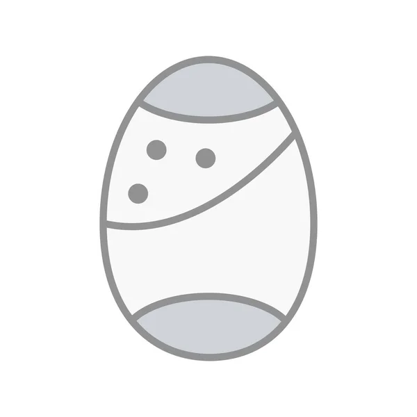 Icono Luz Llena Pascua Vector Desig — Vector de stock