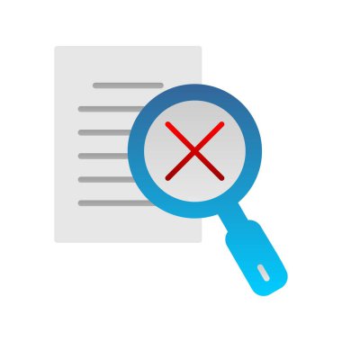 Düz Düzey Gradyan Vektör Simgesi Tasarımı