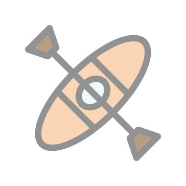 Kano Doldurulmuş Işık Vektörü Simgesi Tasarımı