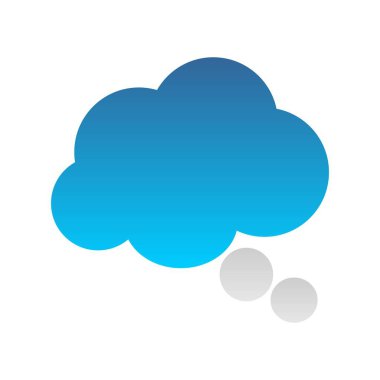 Düş Düz Gradyan Vektör Simgesi Tasarımı