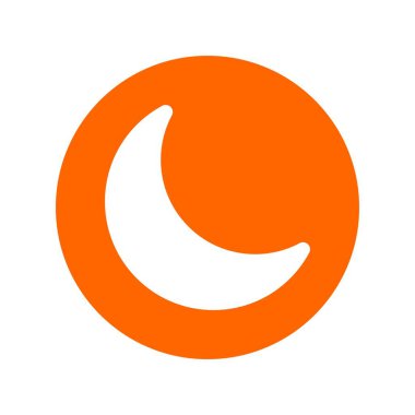 Koyu Kip Düz Vektör Simgesi Tasarımı