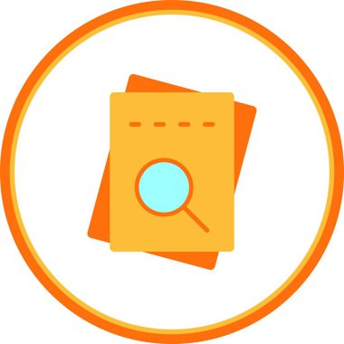 Kullanıcı Kılavuzu Düz Çember Vektör Simgesi Tasarımı