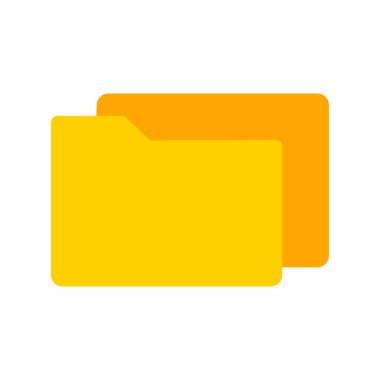 Dizinler Düz Vektör Simgesi Tasarımı