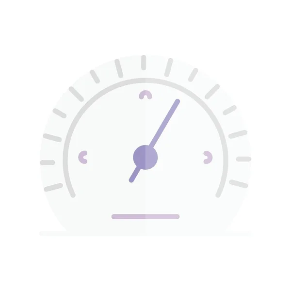 Barometer Flachlichtvektor Icon Desig — Stockvektor